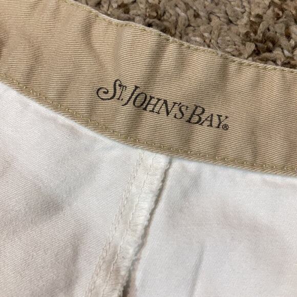 St. John’s Bay Cream Men Short Pants Size 38 - Picture 3 of 4
